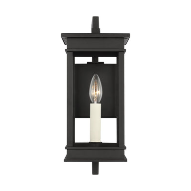 Visual Comfort Studio Canada - One Light Outdoor Wall Sconce - Cupertino - Textured Black- Union Lighting Luminaires Decor