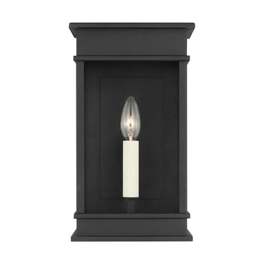 Visual Comfort Studio Canada - One Light Outdoor Wall Sconce - Cupertino - Textured Black- Union Lighting Luminaires Decor