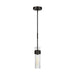 Visual Comfort Studio Canada - One Light Pendant - Geneva - Aged Iron- Union Lighting Luminaires Decor