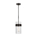 Visual Comfort Studio Canada - One Light Pendant - Geneva - Aged Iron- Union Lighting Luminaires Decor