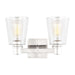 Visual Comfort Studio Canada - Two Light Bath Vanity - Alessa - Polished Nickel- Union Lighting Luminaires Decor