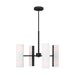 Visual Comfort Studio Canada - Eight Light Chandelier - Capalino - Midnight Black- Union Lighting Luminaires Decor