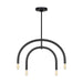 Visual Comfort Studio Canada - Four Light Chandelier - Hadden - Midnight Black- Union Lighting Luminaires Decor