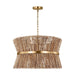 Visual Comfort Studio Canada - Three Light Pendant - Thurlo - Satin Brass- Union Lighting Luminaires Decor