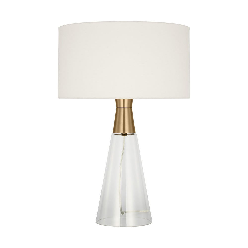 Visual Comfort Studio Canada - One Light Table Lamp - Pender - Satin Brass- Union Lighting Luminaires Decor