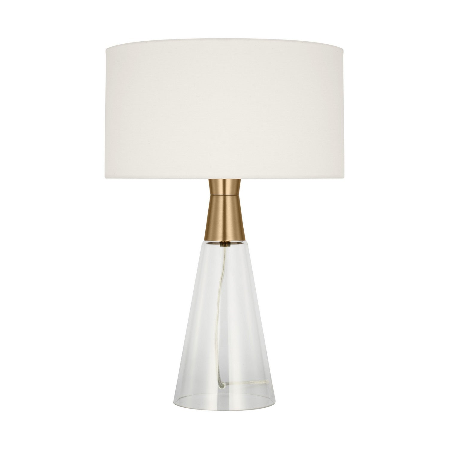 Visual Comfort Studio Canada - One Light Table Lamp - Pender - Satin Brass- Union Lighting Luminaires Decor
