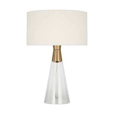 Visual Comfort Studio Canada - One Light Table Lamp - Pender - Satin Brass- Union Lighting Luminaires Decor