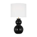 Visual Comfort Studio Canada - One Light Table Lamp - Buckley - Gloss Black- Union Lighting Luminaires Decor