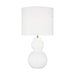 Visual Comfort Studio Canada - One Light Table Lamp - Buckley - Gloss White- Union Lighting Luminaires Decor