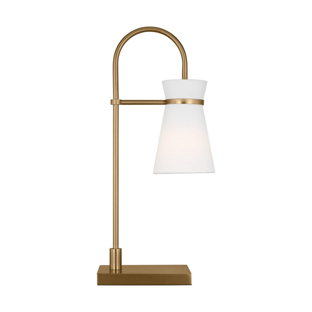 Visual Comfort Studio Canada - One Light Table Lamp - Binx - Satin Brass- Union Lighting Luminaires Decor