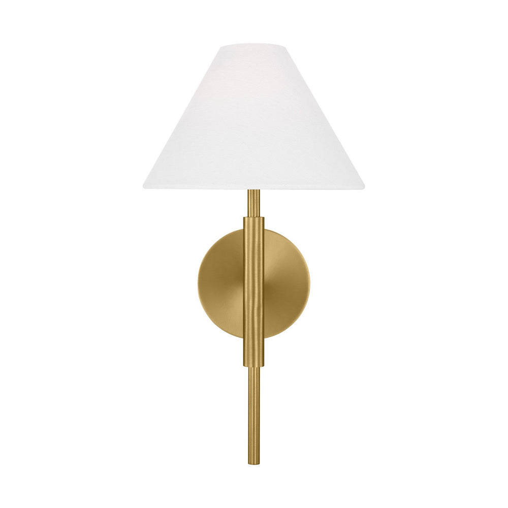 Visual Comfort Studio Canada - One Light Bath Vanity - Porteau - Satin Brass- Union Lighting Luminaires Decor