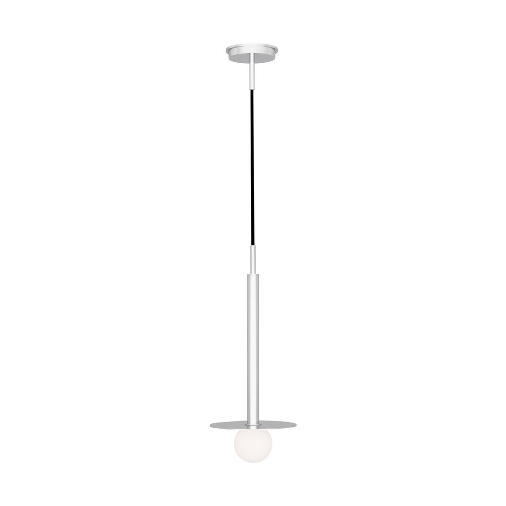 Visual Comfort Studio Canada - One Light Pendant - Nodes - Polished Nickel- Union Lighting Luminaires Decor