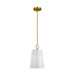 Visual Comfort Studio Canada - One Light Pendant - Bronte - Burnished Brass- Union Lighting Luminaires Decor