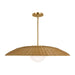Visual Comfort Studio Canada - One Light Pendant - Mari - Burnished Brass- Union Lighting Luminaires Decor