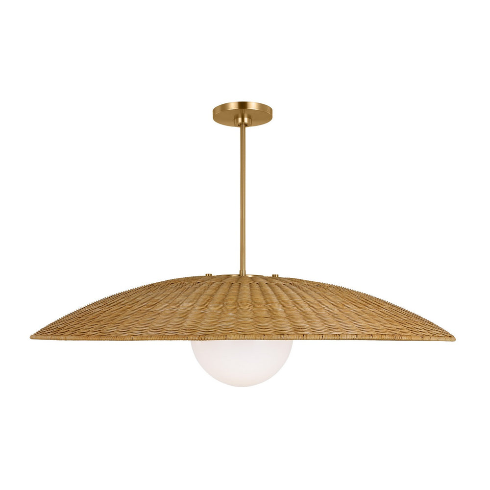 Visual Comfort Studio Canada - One Light Pendant - Mari - Burnished Brass- Union Lighting Luminaires Decor