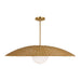 Visual Comfort Studio Canada - One Light Pendant - Mari - Burnished Brass- Union Lighting Luminaires Decor