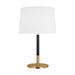 Visual Comfort Studio Canada - One Light Table Lamp - Monroe - Burnished Brass- Union Lighting Luminaires Decor