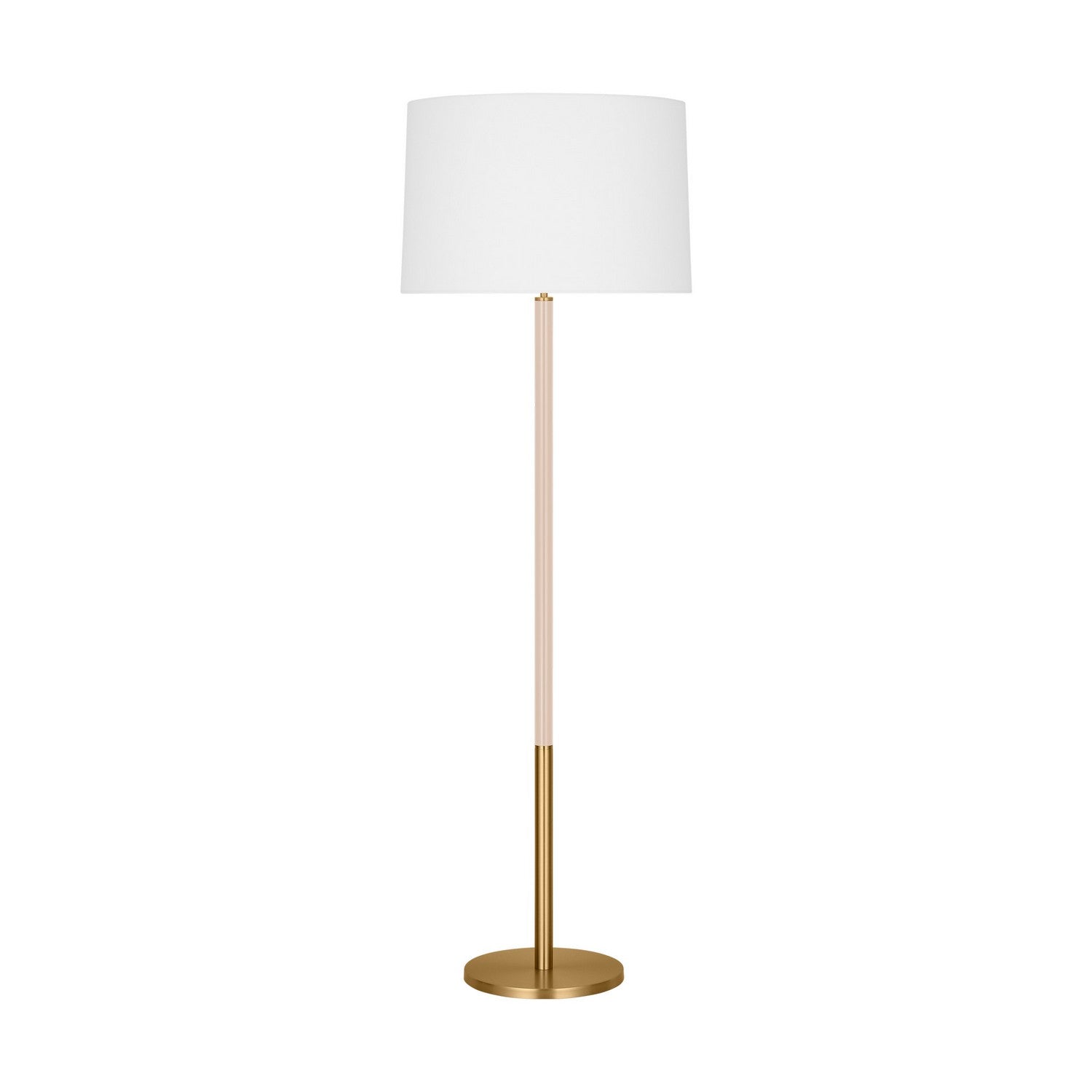 Visual Comfort Studio Canada - One Light Floor Lamp - Monroe - Burnished Brass- Union Lighting Luminaires Decor