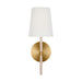 Visual Comfort Studio Canada - One Light Wall Sconce - Monroe - Burnished Brass- Union Lighting Luminaires Decor