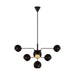 Visual Comfort Studio Canada - Eight Light Chandelier - Chaumont - Aged Iron- Union Lighting Luminaires Decor