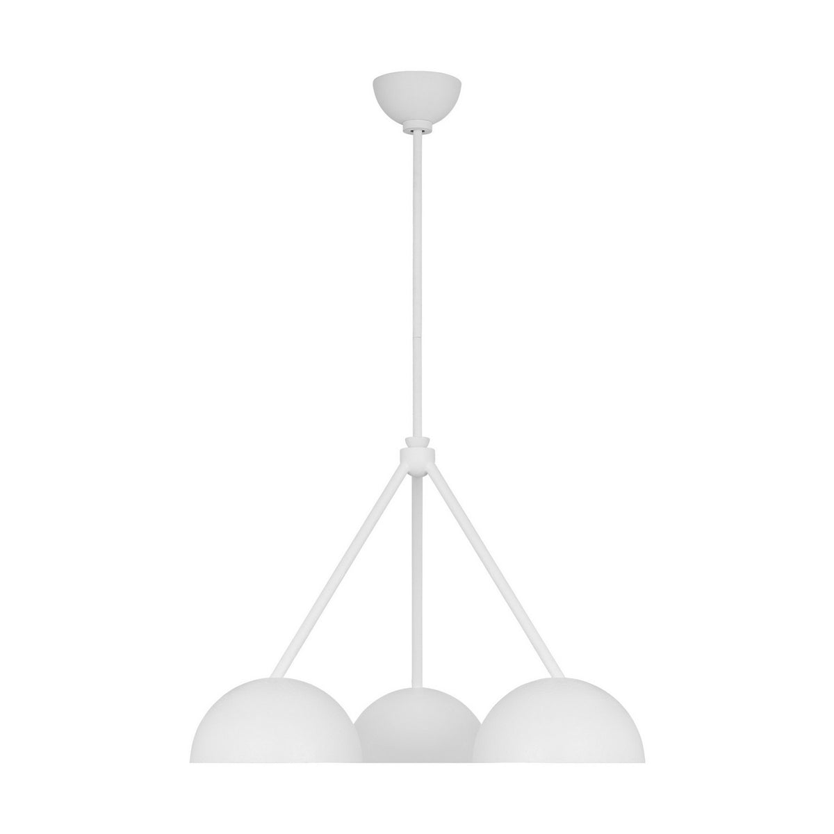 Visual Comfort Studio Canada Three Light Chandelier Beaunay — Union