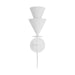 Visual Comfort Studio Canada - One Light Wall Sconce - Cornet - Cast Plaster- Union Lighting Luminaires Decor