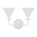 Visual Comfort Studio Canada - Two Light Wall Sconce - Cornet - Cast Plaster- Union Lighting Luminaires Decor