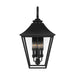 Visual Comfort Studio Canada - Four Light Outdoor Wall Sconce - Galena - Textured Black- Union Lighting Luminaires Decor