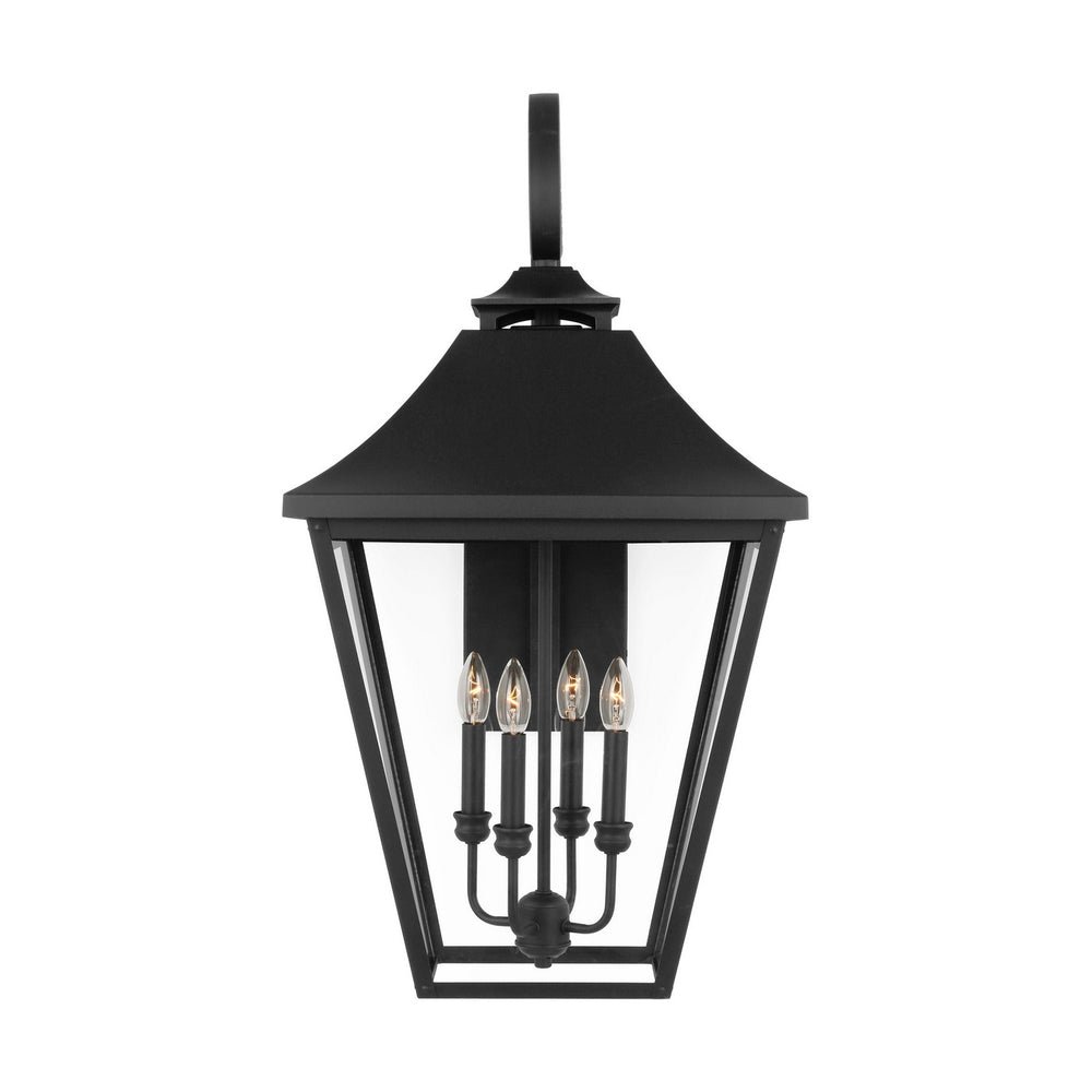 Visual Comfort Studio Canada - Four Light Outdoor Wall Sconce - Galena - Textured Black- Union Lighting Luminaires Decor