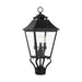 Visual Comfort Studio Canada - Three Light Outdoor Post Lantern - Galena - Textured Black- Union Lighting Luminaires Decor