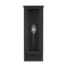 Visual Comfort Studio Canada - One Light Outdoor Wall Sconce - Dresden - Textured Black- Union Lighting Luminaires Decor