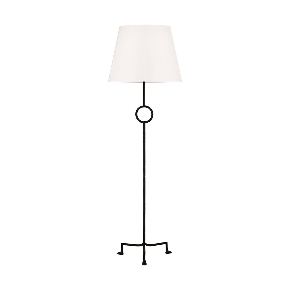 Visual Comfort Studio Canada - One Light Floor Lamp - Montour - Aged Iron- Union Lighting Luminaires Decor