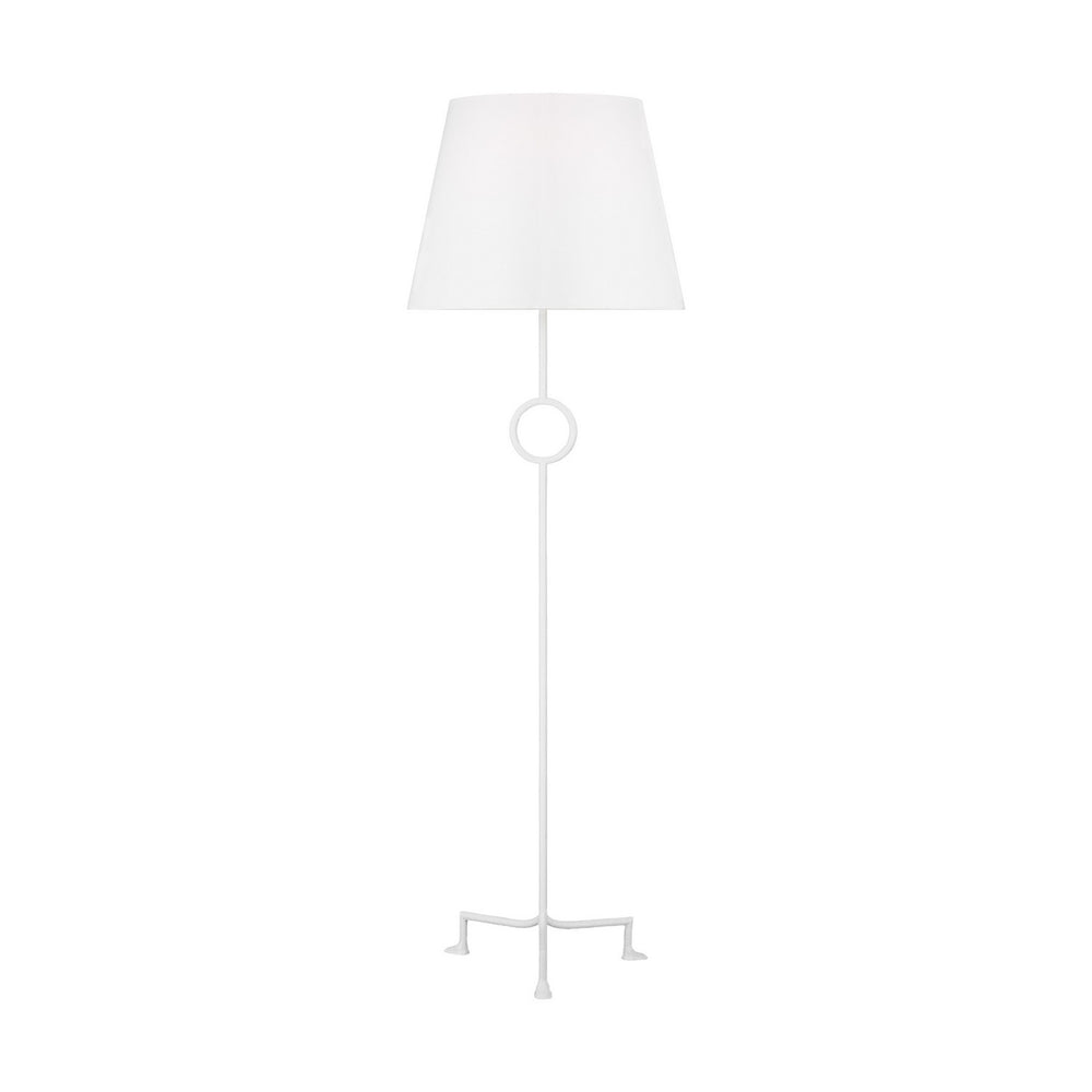 Visual Comfort Studio Canada - One Light Floor Lamp - Montour - Matte White- Union Lighting Luminaires Decor