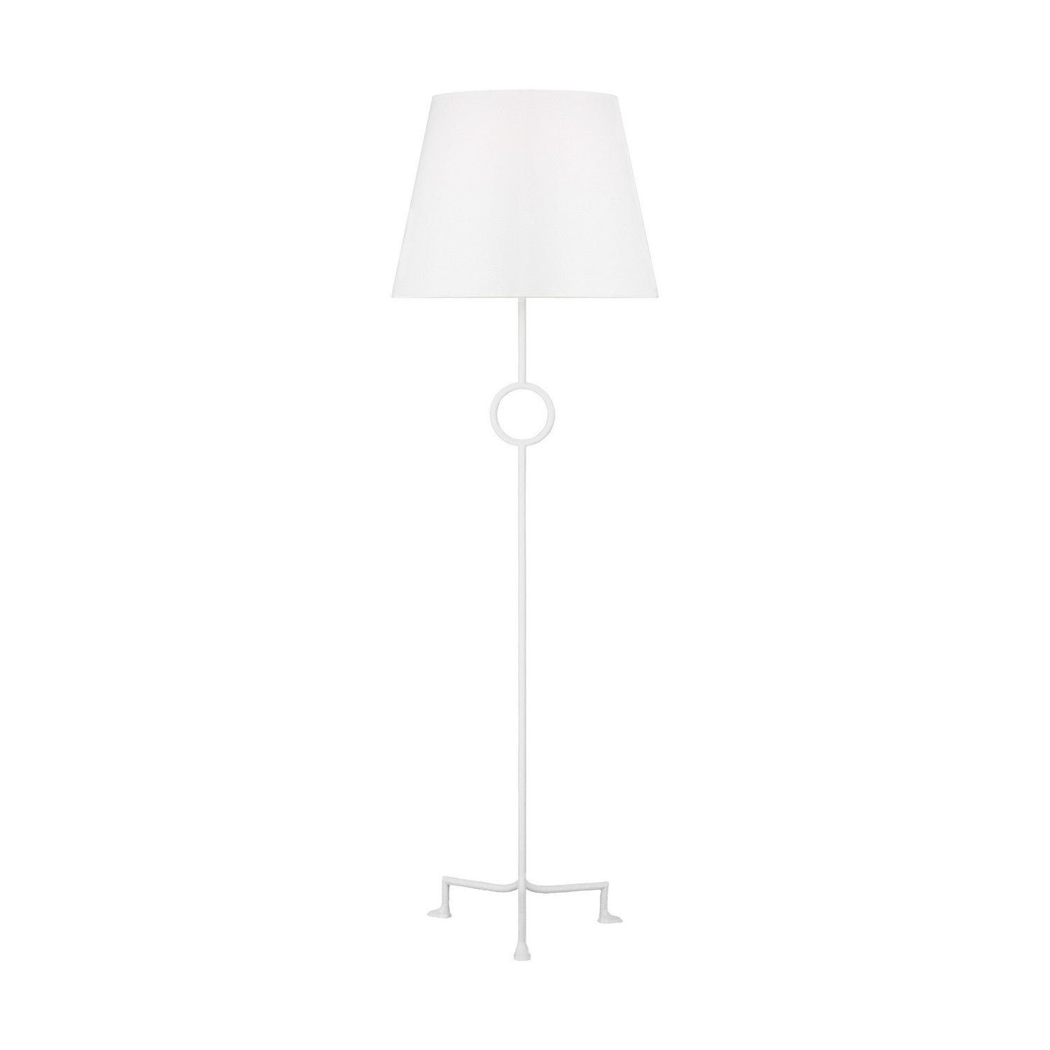 Visual Comfort Studio Canada - One Light Floor Lamp - Montour - Matte White- Union Lighting Luminaires Decor