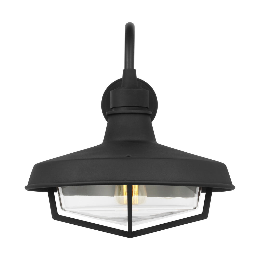 Visual Comfort Studio Canada - One Light Outdoor Wall Sconce - Hollis - Textured Black- Union Lighting Luminaires Decor