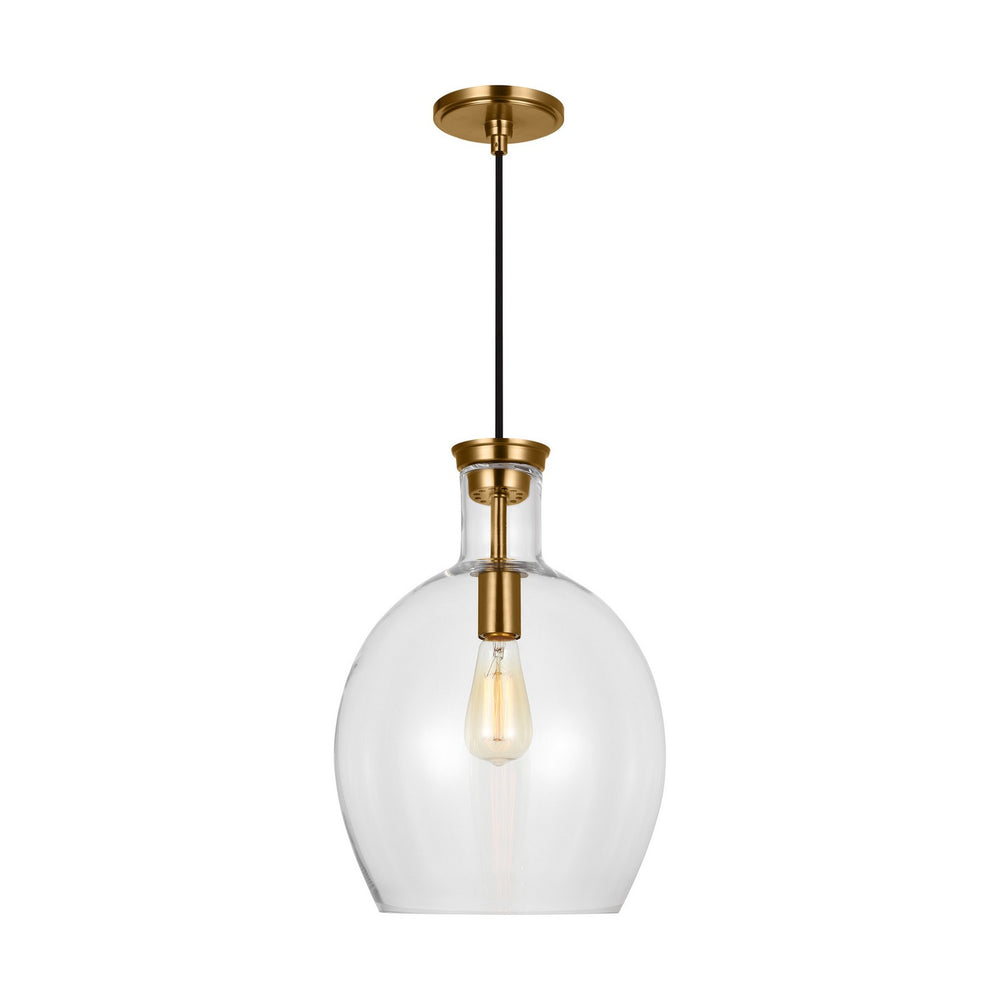 Visual Comfort Studio Canada - One Light Pendant - Vaso - Burnished Brass- Union Lighting Luminaires Decor