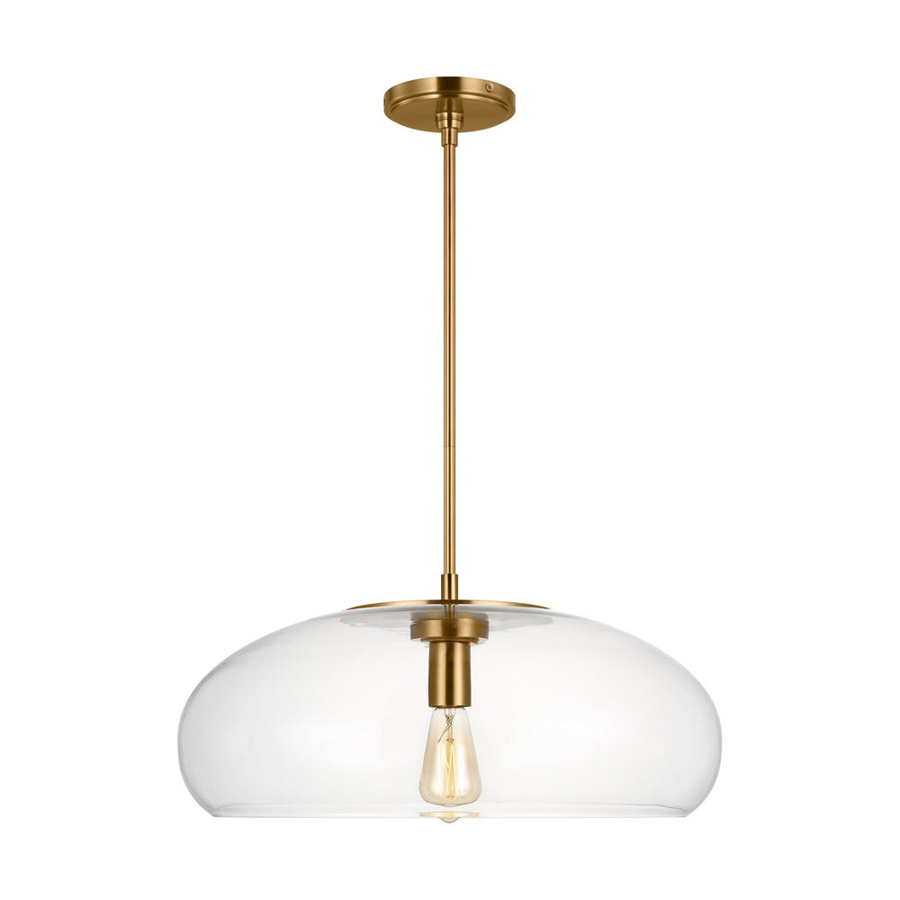 Visual Comfort Studio Canada - One Light Pendant - Largo - Burnished Brass- Union Lighting Luminaires Decor