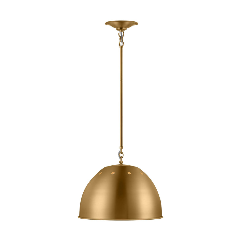 Visual Comfort Studio Canada - One Light Pendant - Robbie - Burnished Brass- Union Lighting Luminaires Decor