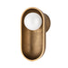 Hudson Valley Canada - LED Wall Sconce - Nathan - Aged Brass- Union Lighting Luminaires Decor