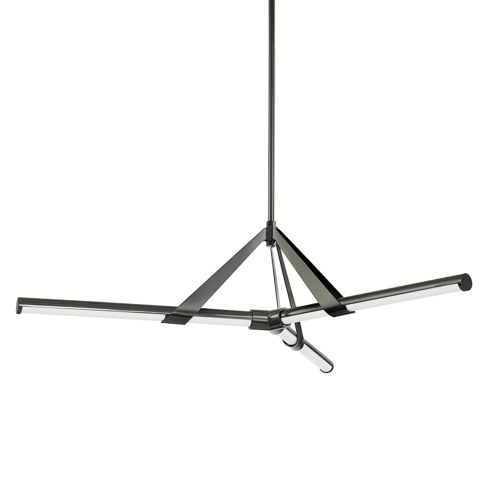 Hudson Valley Canada - LED Chandelier - Jonas - Black Nickel- Union Lighting Luminaires Decor