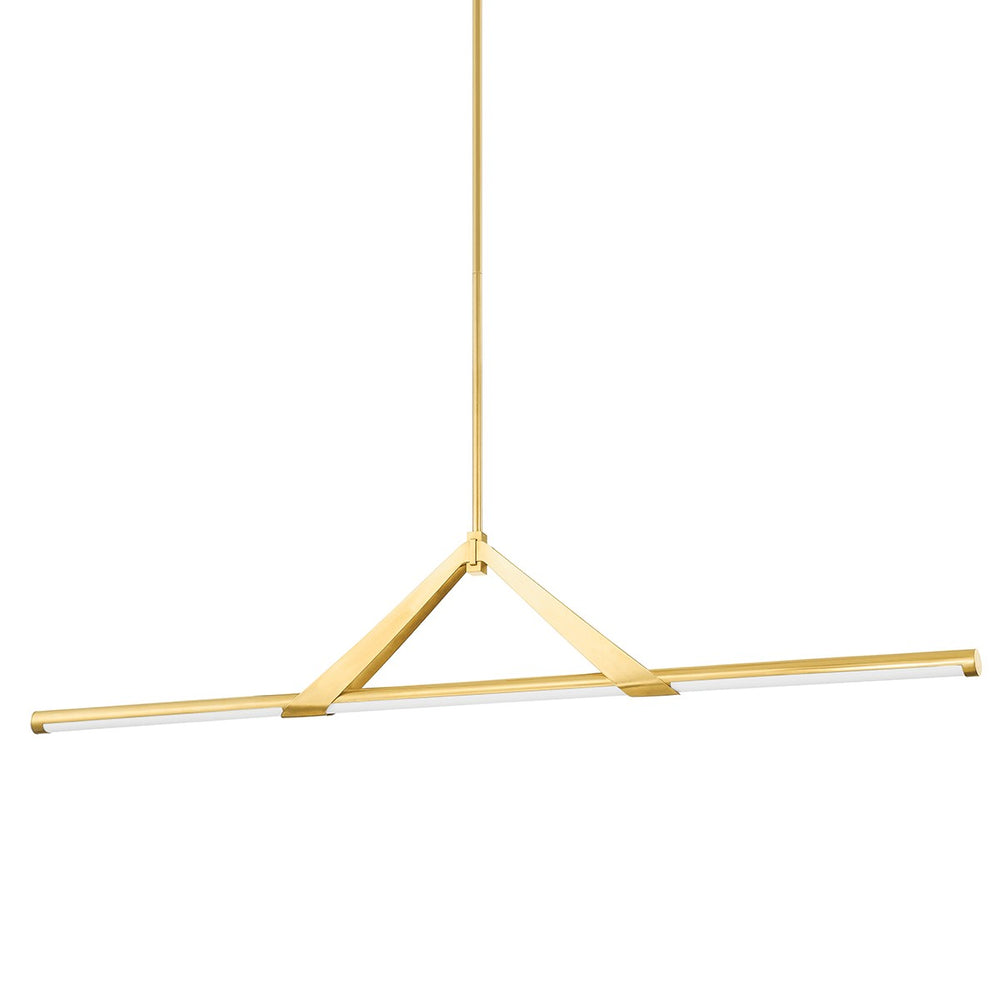 Hudson Valley Canada - LED Island Pendant - Jonas - Aged Brass- Union Lighting Luminaires Decor