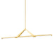 Hudson Valley Canada - LED Island Pendant - Jonas - Aged Brass- Union Lighting Luminaires Decor
