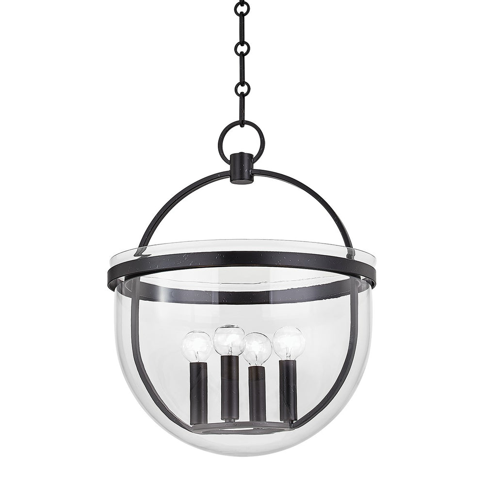 Hudson Valley Canada - Four Light Lantern - Malloy - Aged Iron- Union Lighting Luminaires Decor