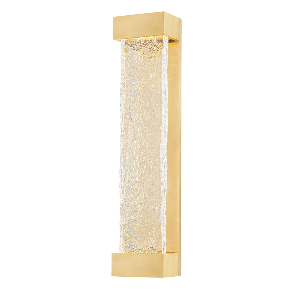 Hudson Valley Canada - LED Wall Sconce - Wharton - Aged Brass- Union Lighting Luminaires Decor