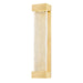 Hudson Valley Canada - LED Wall Sconce - Wharton - Aged Brass- Union Lighting Luminaires Decor