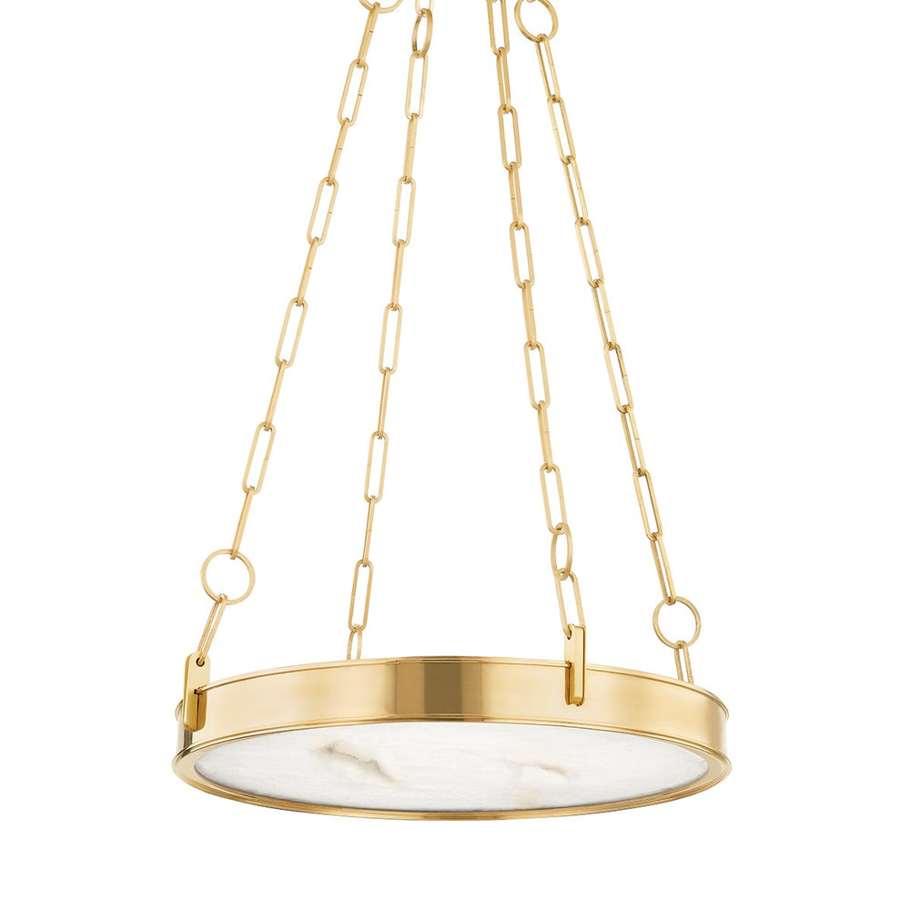 Hudson Valley Canada - LED Chandelier - Kirby - Aged Brass- Union Lighting Luminaires Decor