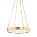 Hudson Valley Canada - LED Chandelier - Kirby - Aged Brass- Union Lighting Luminaires Decor