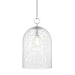 Hudson Valley Canada - One Light Pendant - Belleville - Polished Nickel- Union Lighting Luminaires Decor
