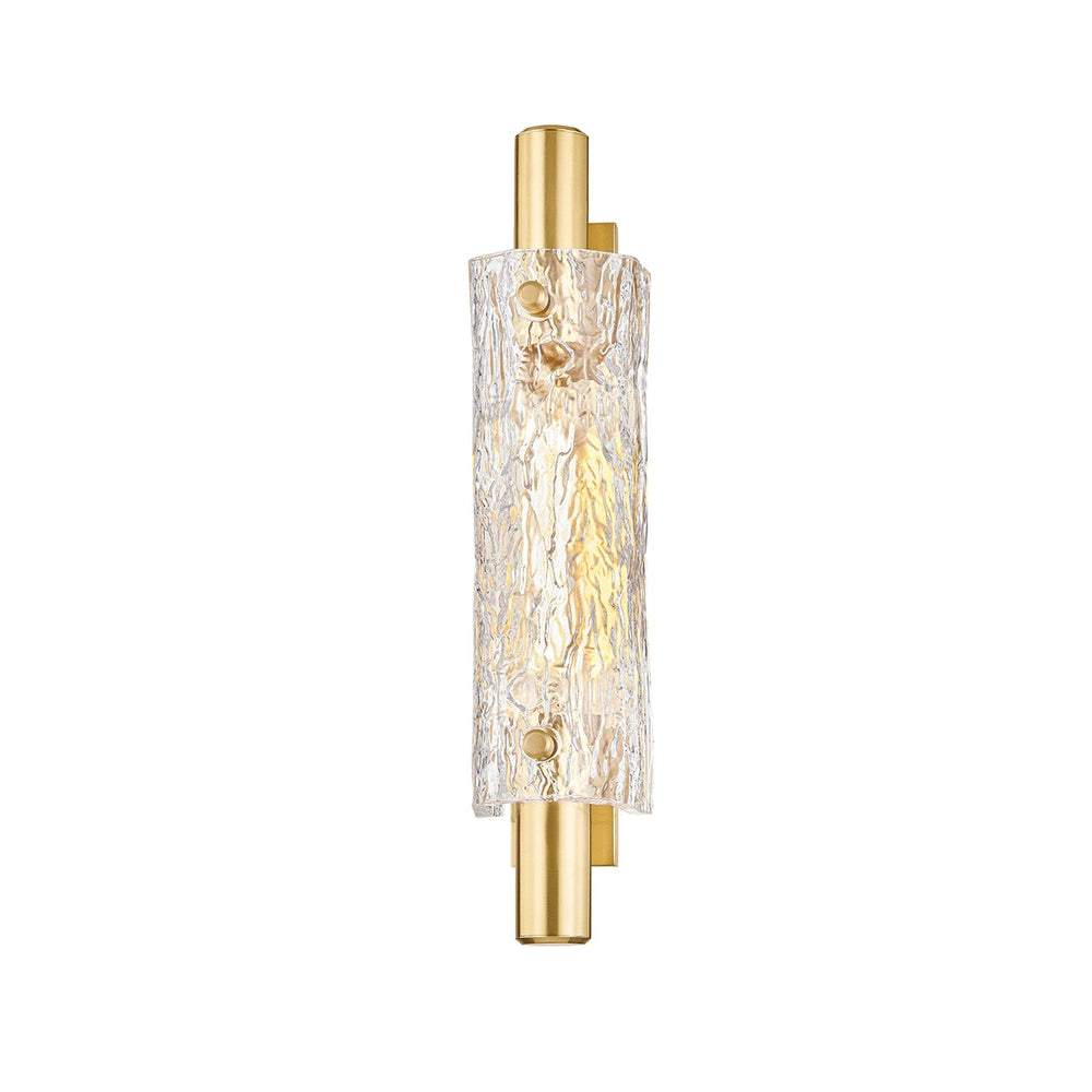 Hudson Valley Canada - One Light Wall Sconce - Harwich - Aged Brass- Union Lighting Luminaires Decor