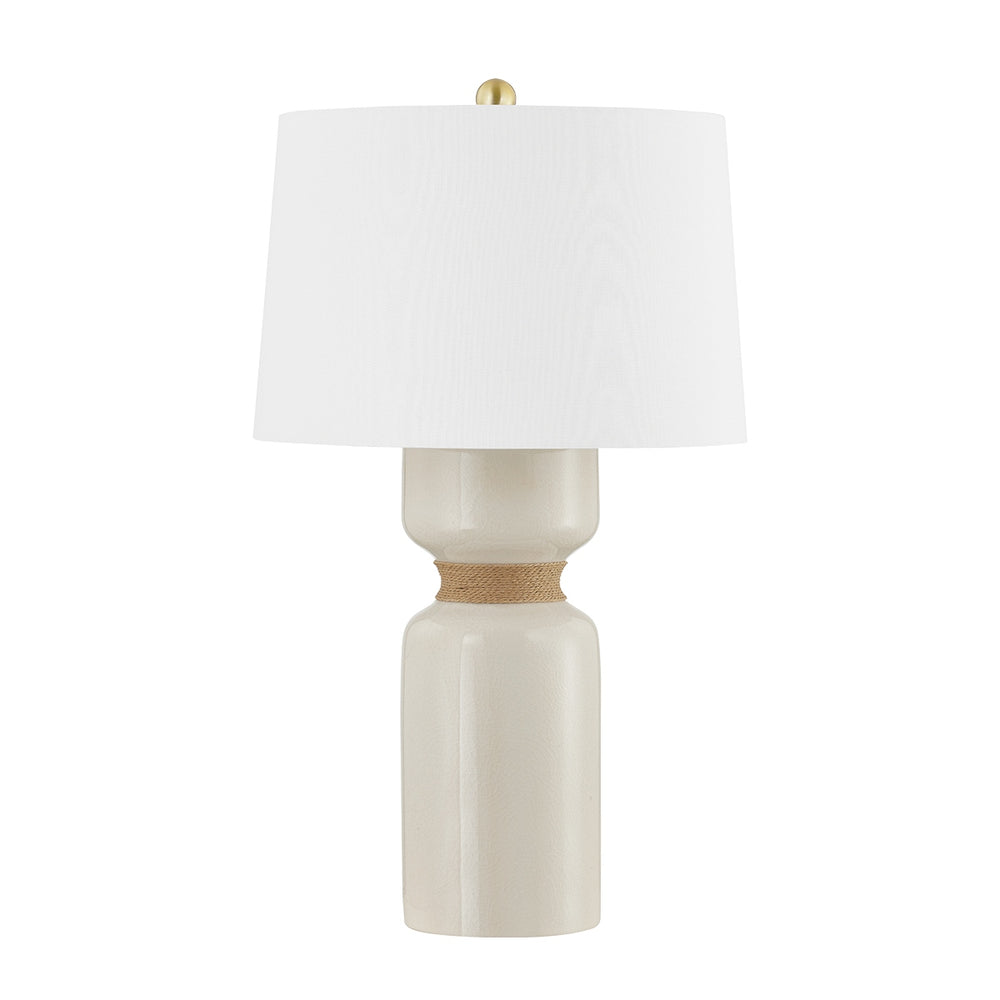 Hudson Valley Canada - One Light Table Lamp - Mindy - Aged Brass- Union Lighting Luminaires Decor